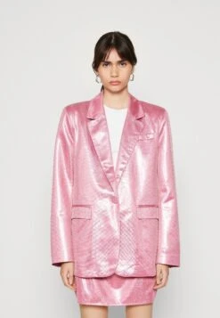 Gina Tricot Oversized Blazer - Halflange Jas - Pink