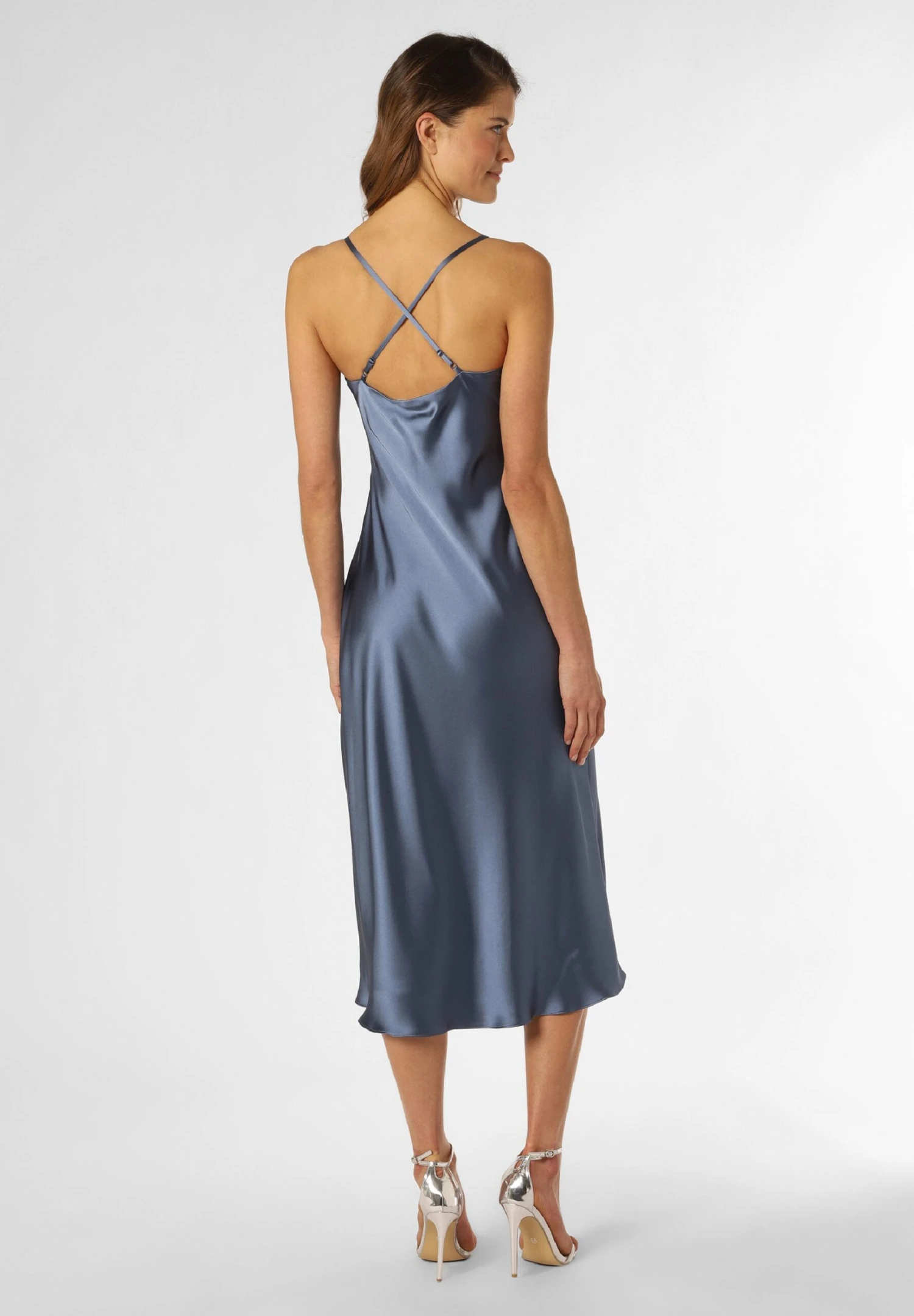 Marie Lund Cocktailjurk - Indigo 2 Marie Lund Cocktailjurk - Indigo - Afbeelding 2