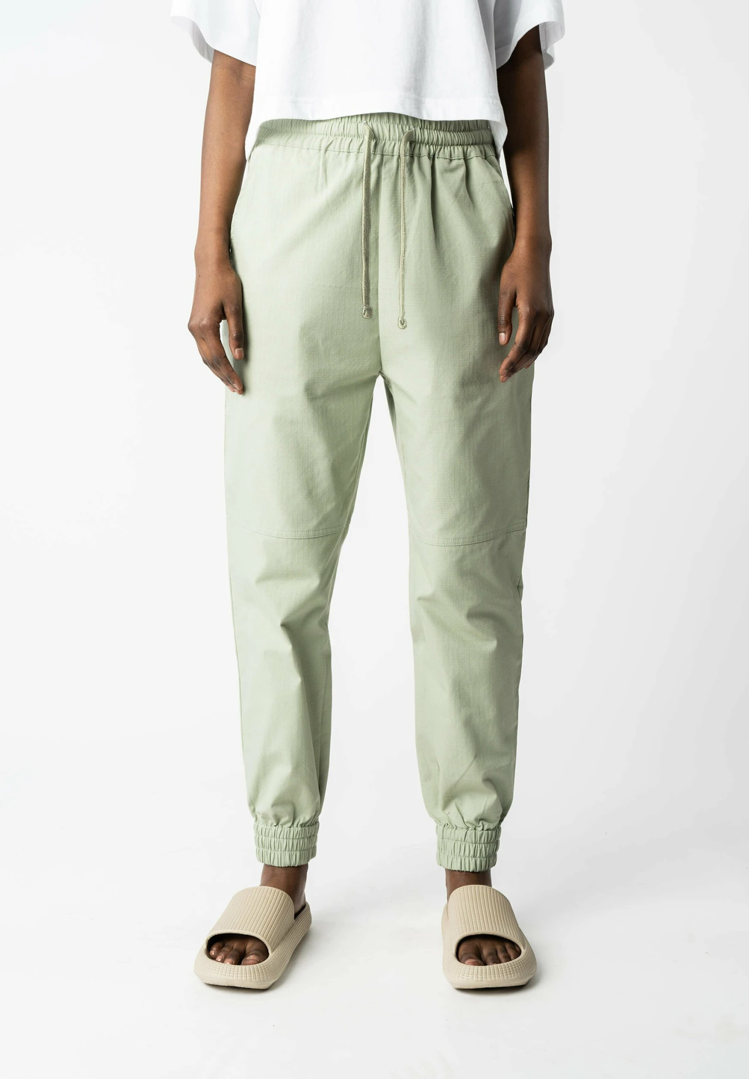 Mela Mit Elastischem Bund Arite - Trainingsbroek - Sage 1 Mela Mit Elastischem Bund Arite - Trainingsbroek - Sage