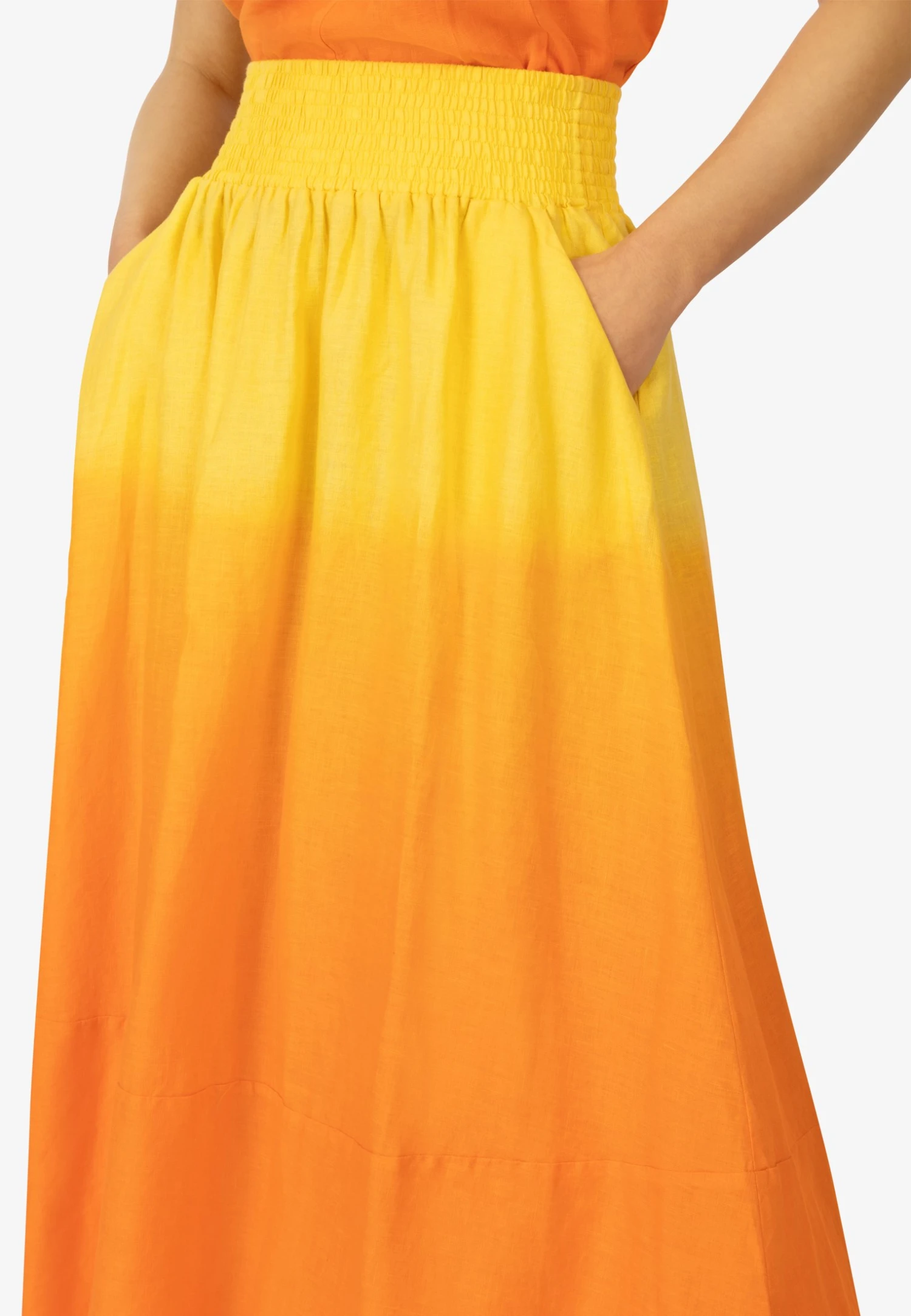 Maxirok - Gelb Orange 5 Maxirok - Gelb Orange - Afbeelding 5