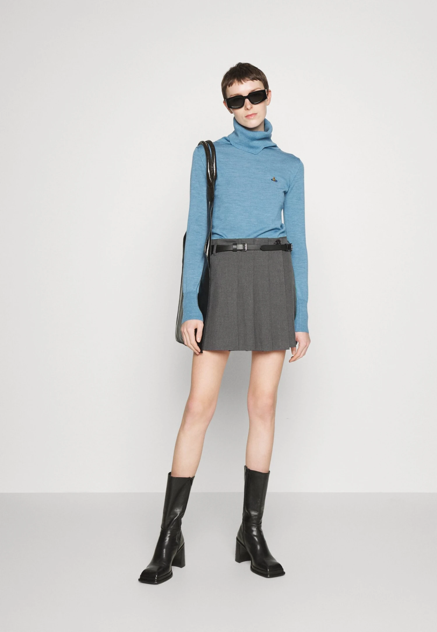 MAX & Co. Fatalita - Minirok - Dark Grey 2 MAX & Co. Fatalita - Minirok - Dark Grey - Afbeelding 2