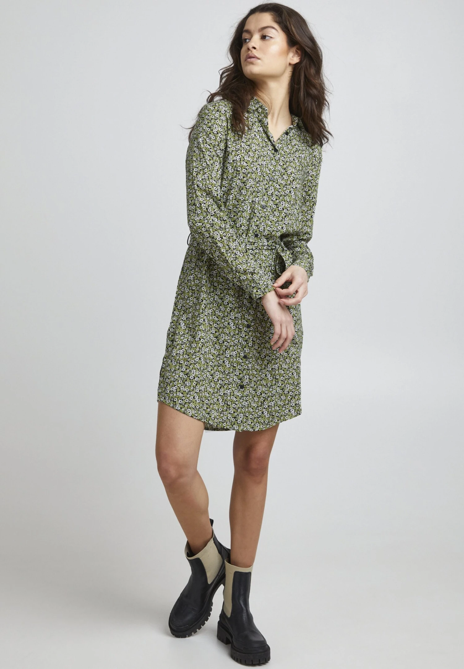 ICHI Ihvera - Blousejurk - Weeping Willow 2 ICHI Ihvera - Blousejurk - Weeping Willow - Afbeelding 2