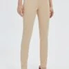 Tiro Alto - Slim Fit Jeans - Beige