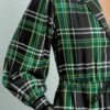 Next Long Sleeve - Blousejurk - Black Check