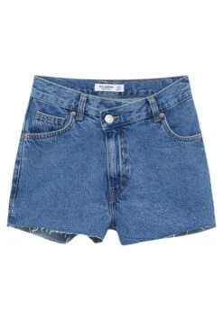 PULL & BEAR With Crossover Waistband - Jeansshort - Blue Grey 10 PULL & BEAR With Crossover Waistband - Jeansshort - Blue Grey -Only Mode Winkel af43e5b65d874c97a9faf583b4e6912e