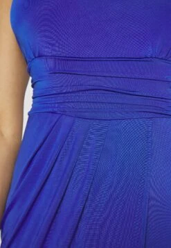 Wal G Party Bina One Shoulder Midi - Jerseyjurk - Electric Blue -Only Mode Winkel af87ea7926e5491dad70003bf8e8bbc2