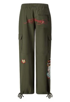 Ed Hardy Tokyo Geisha - Cargobroek - Dusty Olive -Only Mode Winkel b017987a8cf64a8daca5d2a0e05e3945