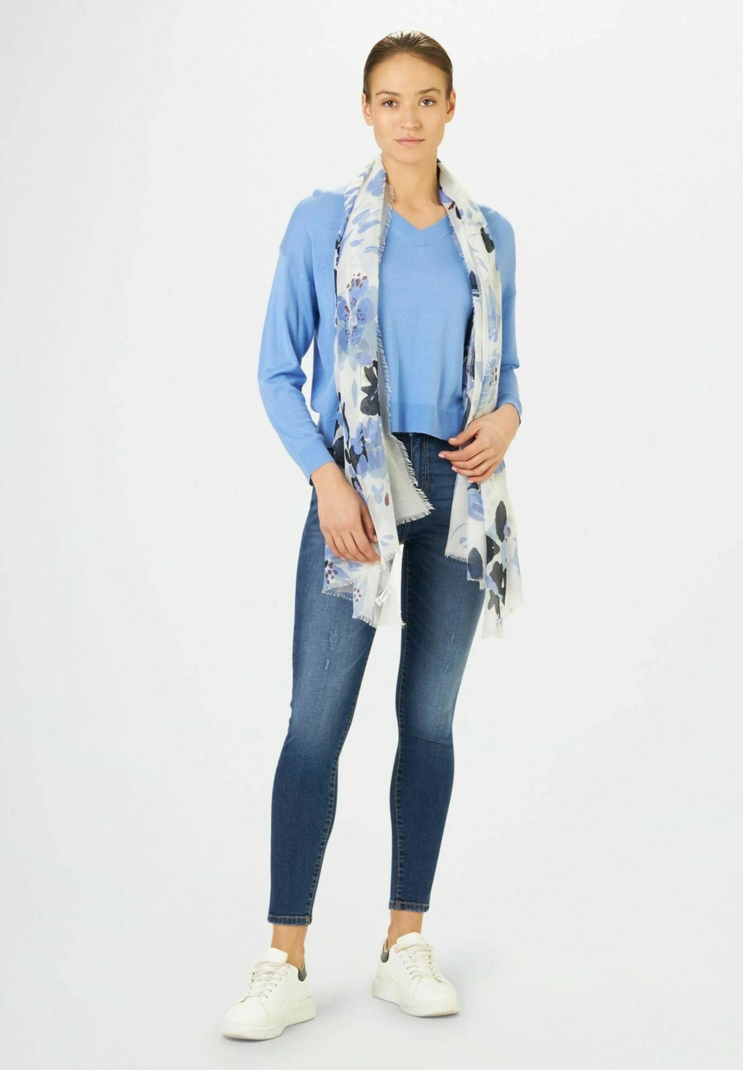 Skinny Fit - Slim Fit Jeans - Blu 4 Skinny Fit - Slim Fit Jeans - Blu - Afbeelding 4