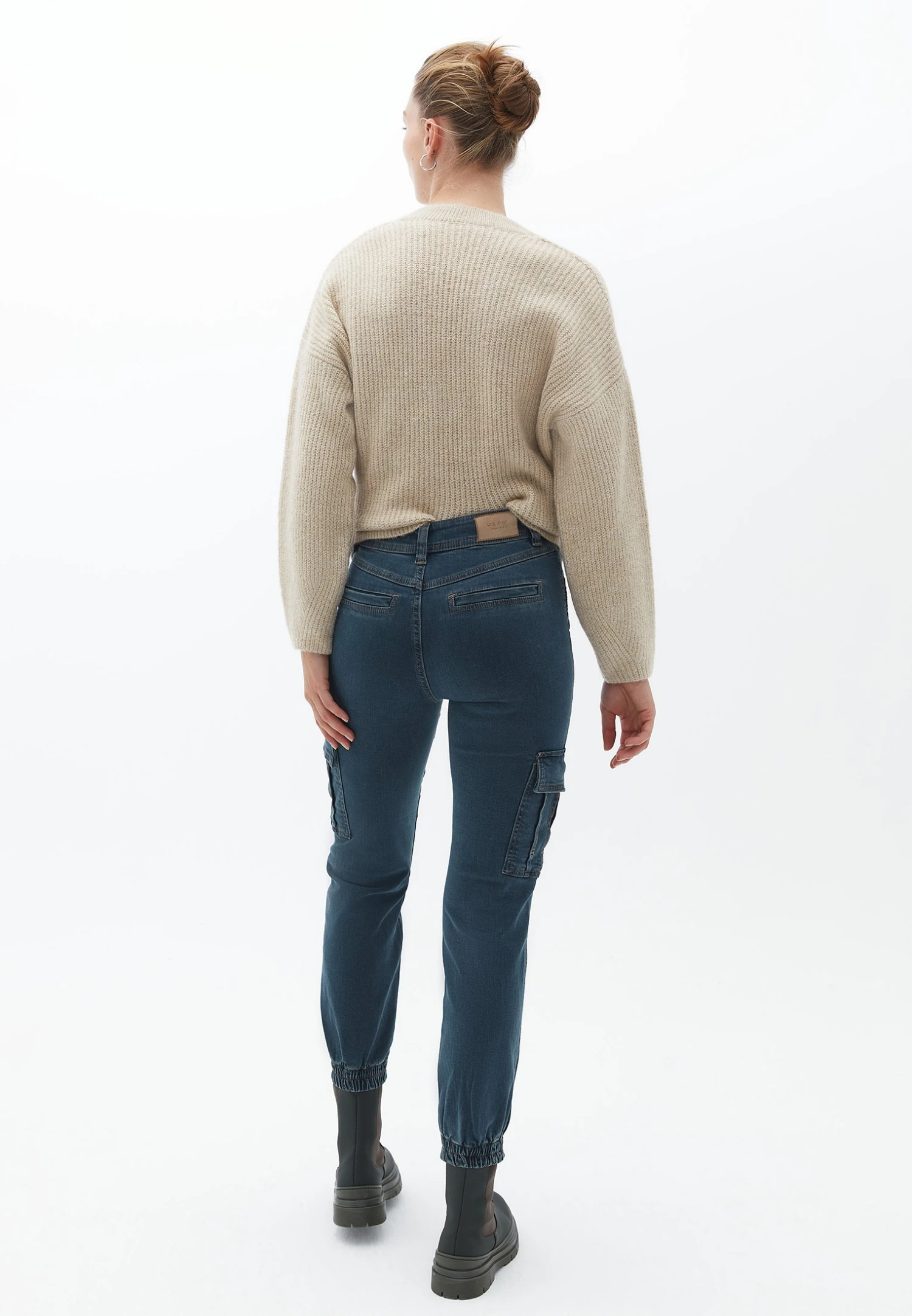 Slim Fit Jeans - Green Blue Denim 3 Slim Fit Jeans - Green Blue Denim - Afbeelding 3