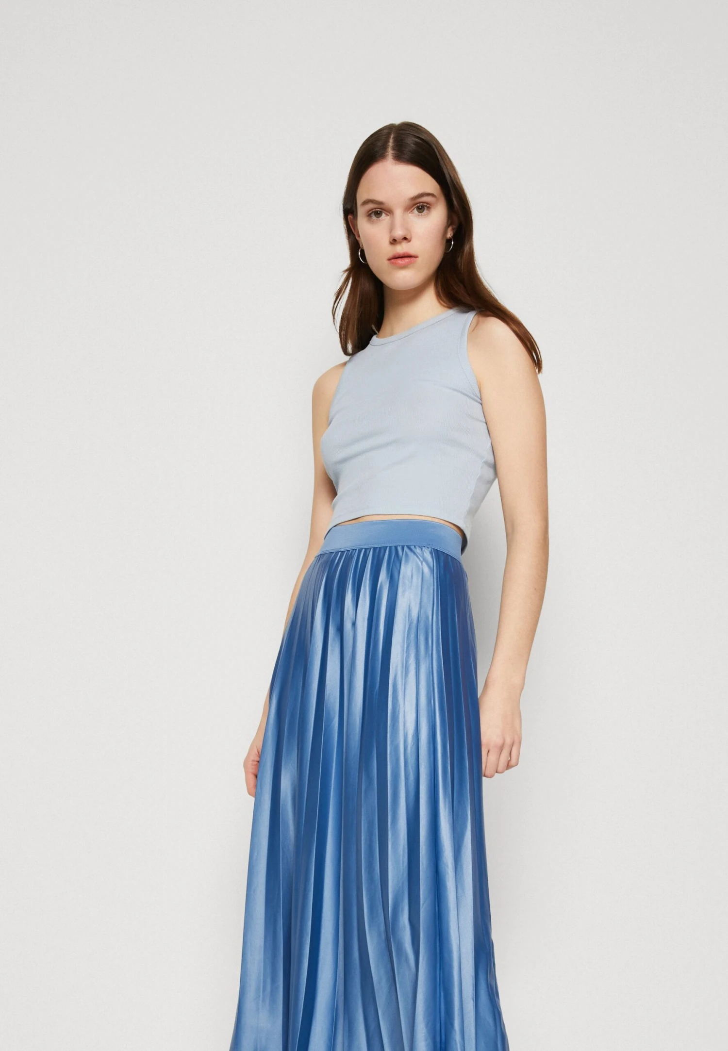 Vila Vinitban Skirt - A-Lijn Rok - Federal Blue 4 Vila Vinitban Skirt - A-Lijn Rok - Federal Blue - Afbeelding 4