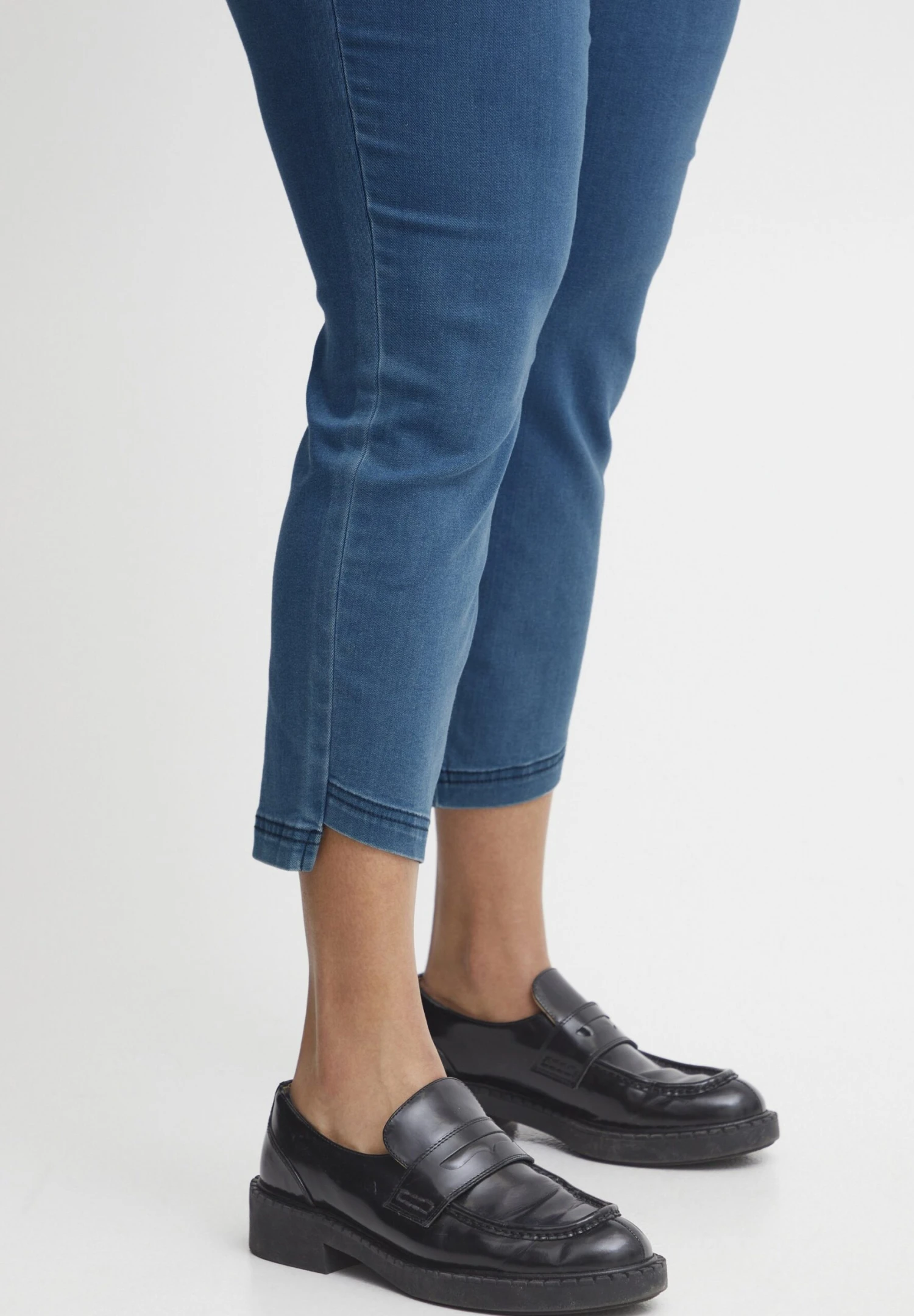 Fransa Fpmally Le - Slim Fit Jeans - Simple Blue Denim 4 Fransa Fpmally Le - Slim Fit Jeans - Simple Blue Denim - Afbeelding 4