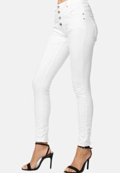 Slim Fit Jeans - Weiss 8 Slim Fit Jeans - Weiss -Only Mode Winkel b1122cb727164485aab19754ce32df92