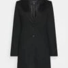 Vero Moda Vmverodonacallie Coat- Halflange Jas - Black