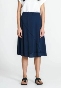 Wave - A-Lijn Rok - Navy