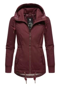 Ragwear Ym Danka - Regenjas - Wine Red -Only Mode Winkel b16ece090b4b48daa333bc9b3fd9d752