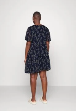 Vero Moda Curve Vmsmilla Short Frill Skirt- Minirok - Navy Blazer/Vega -Only Mode Winkel b1c1bc6767374c768f6e8f7fc71e5377