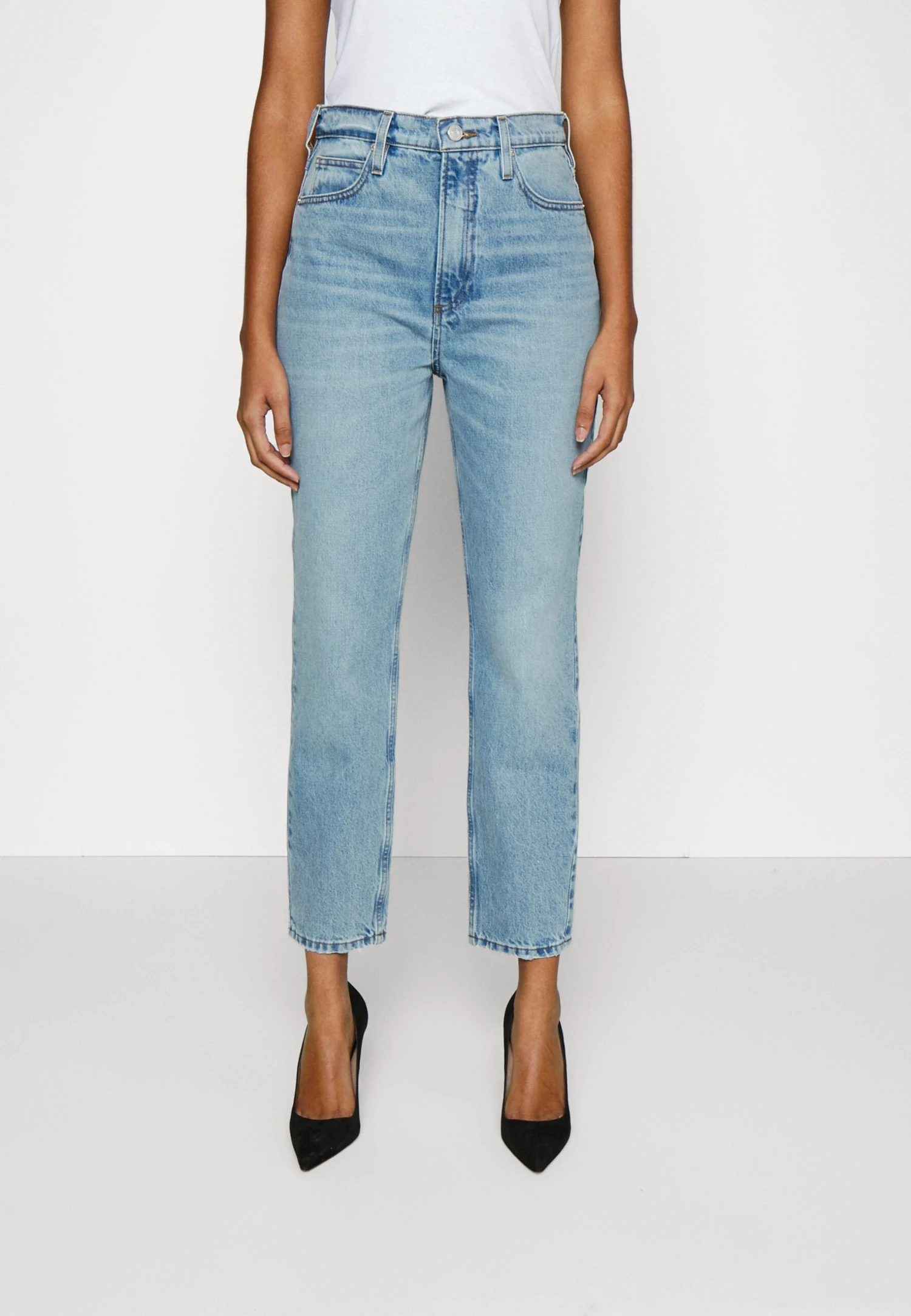 FRAME High Tight Taper - Jeans Tapered Fit - Light Blue 1 FRAME High Tight Taper - Jeans Tapered Fit - Light Blue