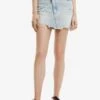 Desigual Denim Criss-Cross Waist - Minirok - Blue