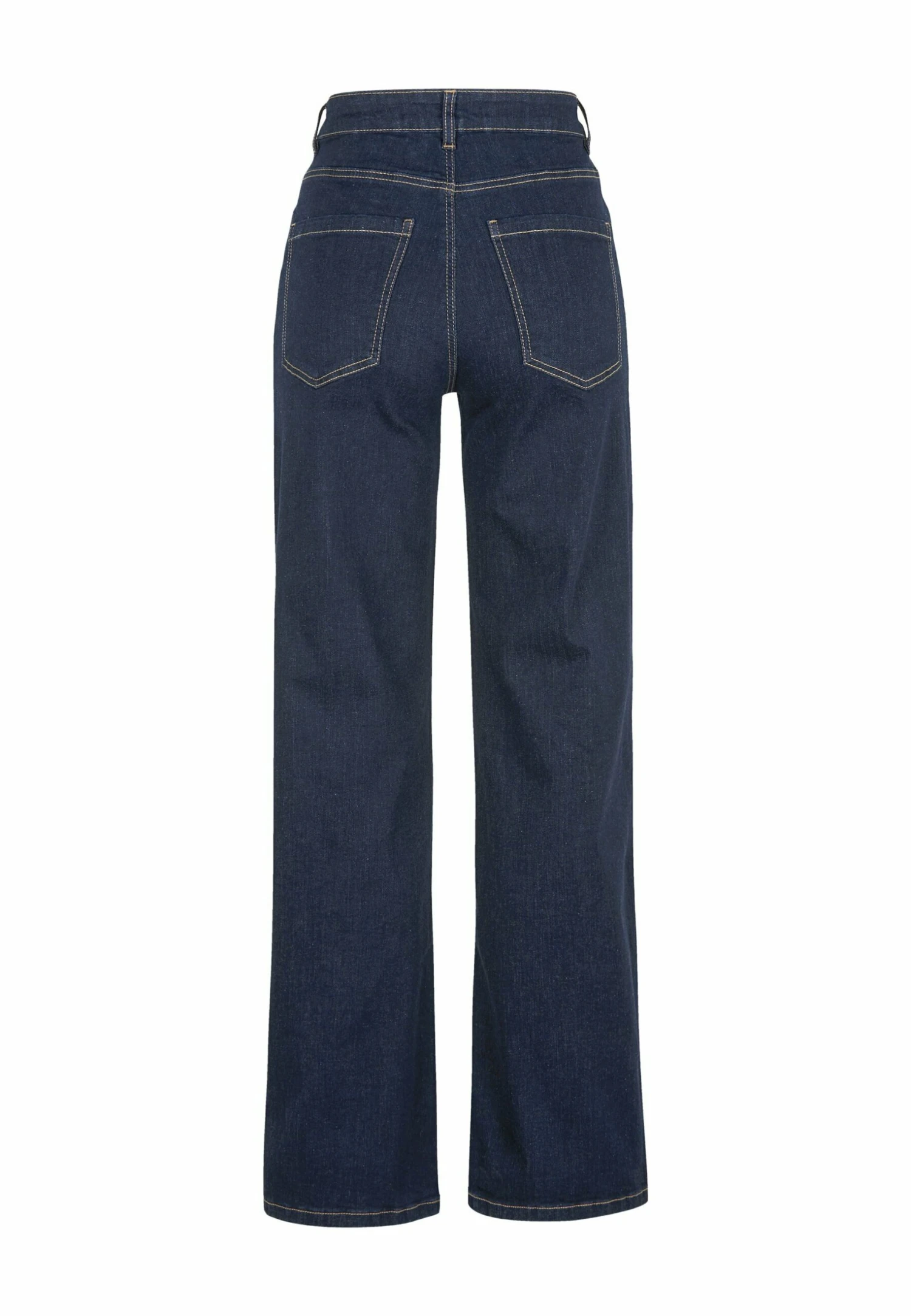With High Waist - Flared Jeans - Dark Blue 2 With High Waist - Flared Jeans - Dark Blue - Afbeelding 2