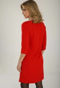 Dreiviertelarm Mini Gerade - Jurk - Red -Only Mode Winkel b3d1b300b2f141b6b9e2349e8101b643