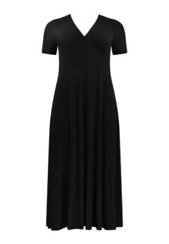 Wrap Short Sleeved- Jerseyjurk - Black 7 Wrap Short Sleeved- Jerseyjurk - Black -Only Mode Winkel b47a4f1c7ee140208f16bffb2688526d