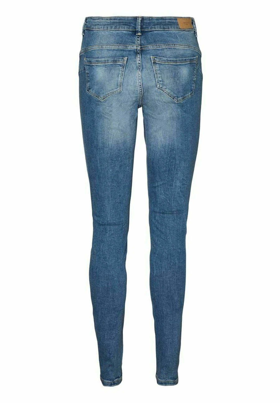 Vero Moda Vmseven - Jeans Skinny Fit - Light-Blue Denim 6 Vero Moda Vmseven - Jeans Skinny Fit - Light-Blue Denim - Afbeelding 6