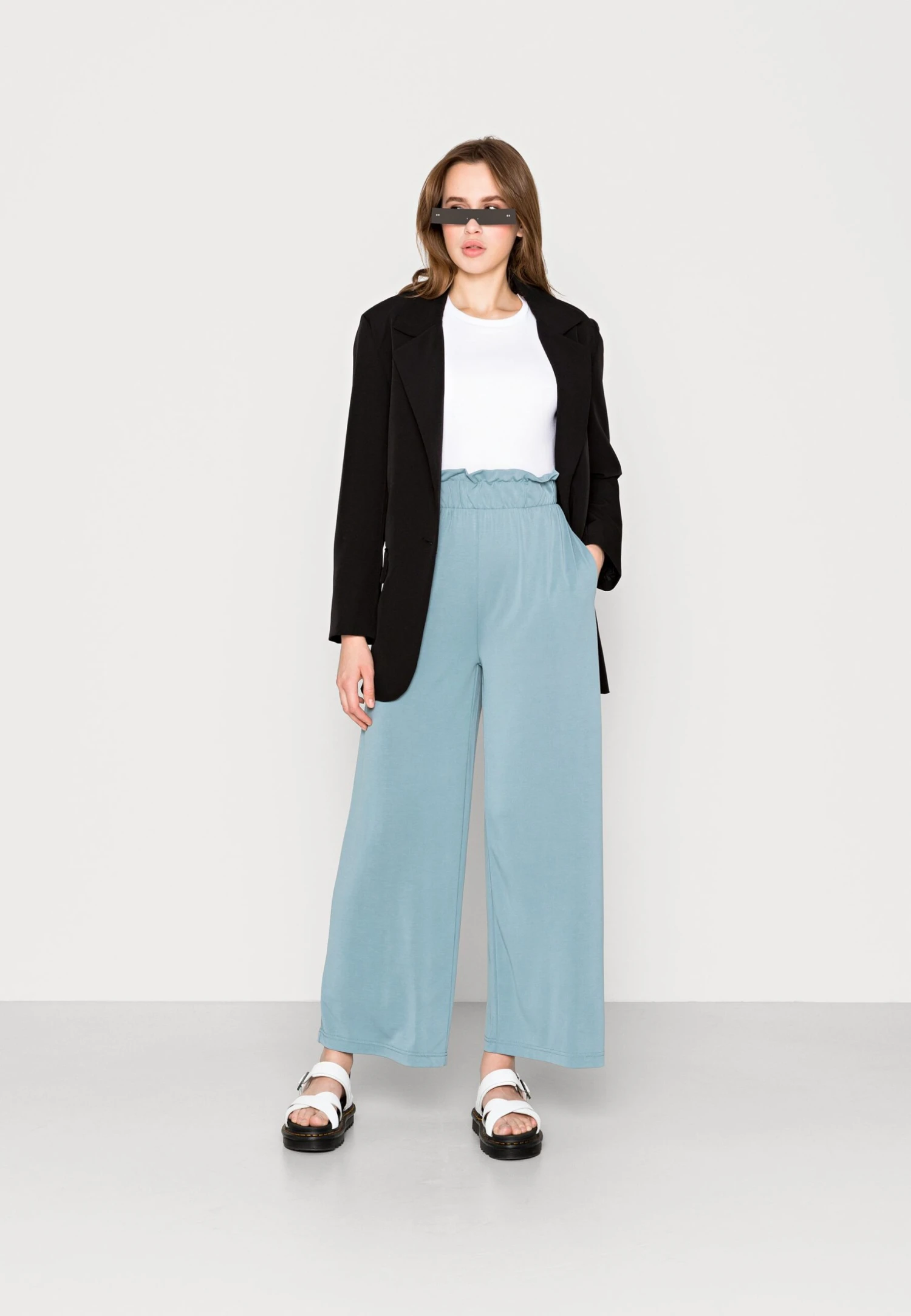 B.young Byperl- Broek - Smoke Blue 2 B.young Byperl- Broek - Smoke Blue - Afbeelding 2