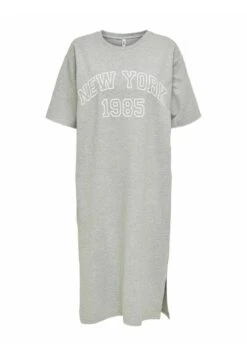 ONLY Jurk - Light Grey Melange 8 ONLY Jurk - Light Grey Melange -Only Mode Winkel b56e7b7d208242be879ff47806626ff3