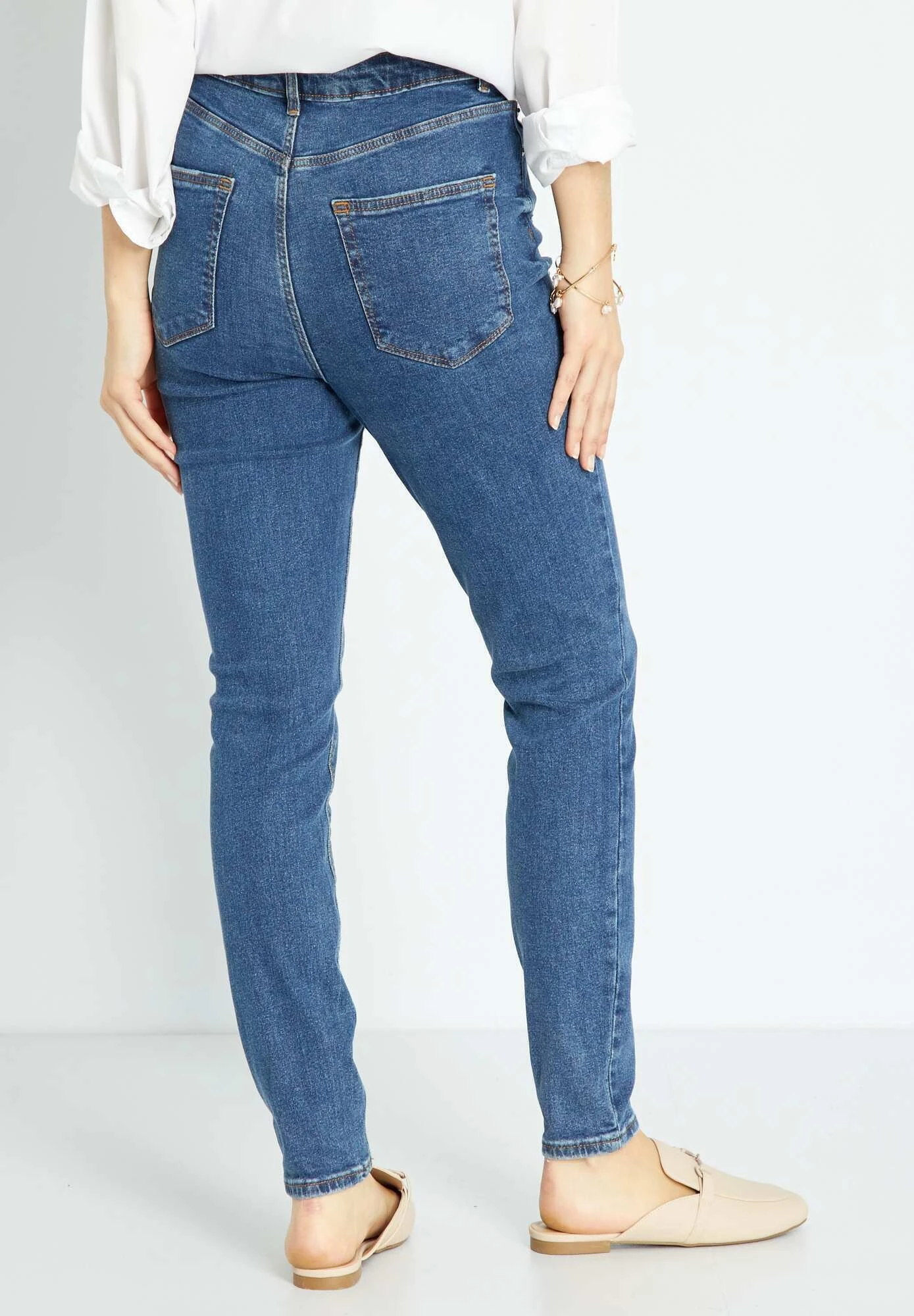 Skinny- Slim Fit Jeans - Ston 3 Skinny- Slim Fit Jeans - Ston - Afbeelding 3