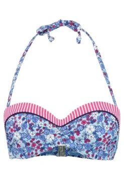 S.Oliver Jill Wire Bandeau - Bikinitop - Blue -Only Mode Winkel b63aed37589f43b5b86ab9094856fccd