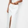 PULL & BEAR Long- Maxirok - White