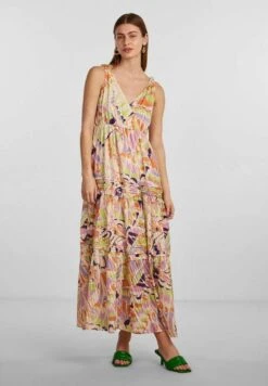 YAS Moth - Maxi-Jurk - Papyrus