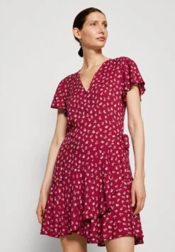 Lollys Laundry Jurk - Red -Only Mode Winkel b6e6ce9b189c4ee7be4b2042e9da68ed