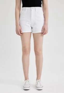 DeFacto Jeansshort - White