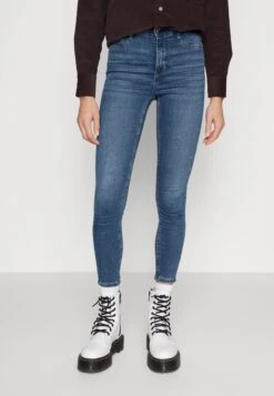 Gina Tricot Highwaist - Jeans Skinny Fit - Classic Blue