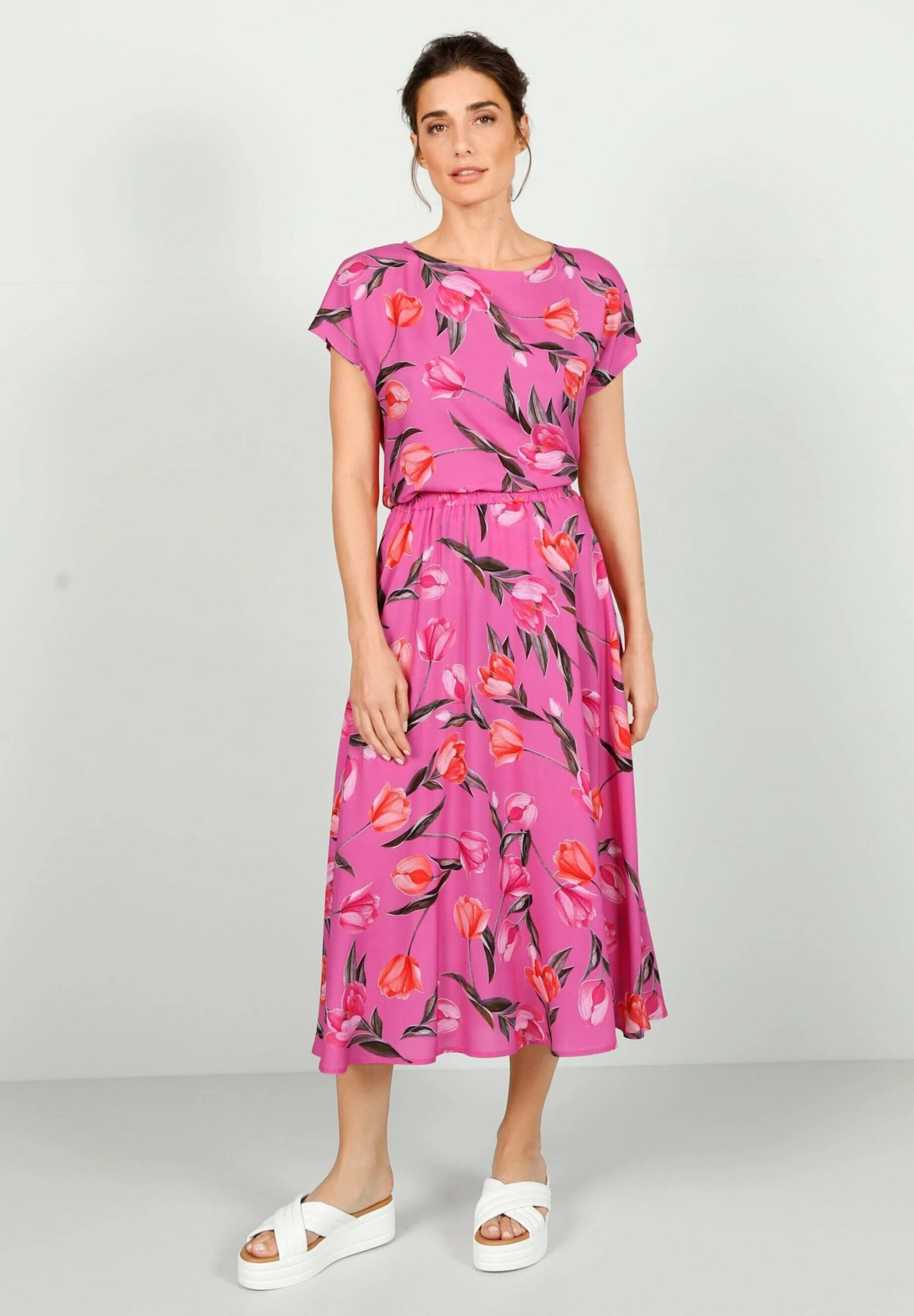 A-Lijn Rok - PinkGrün 5 A-Lijn Rok - PinkGrün - Afbeelding 5