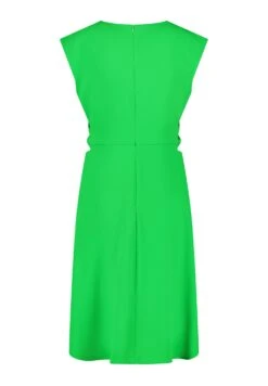 Taifun Arm Kurz Sommer Mit Tailleninszenierung - Jurk - Garden Green -Only Mode Winkel b7ac0cf85cdc48919c1277df8b838031