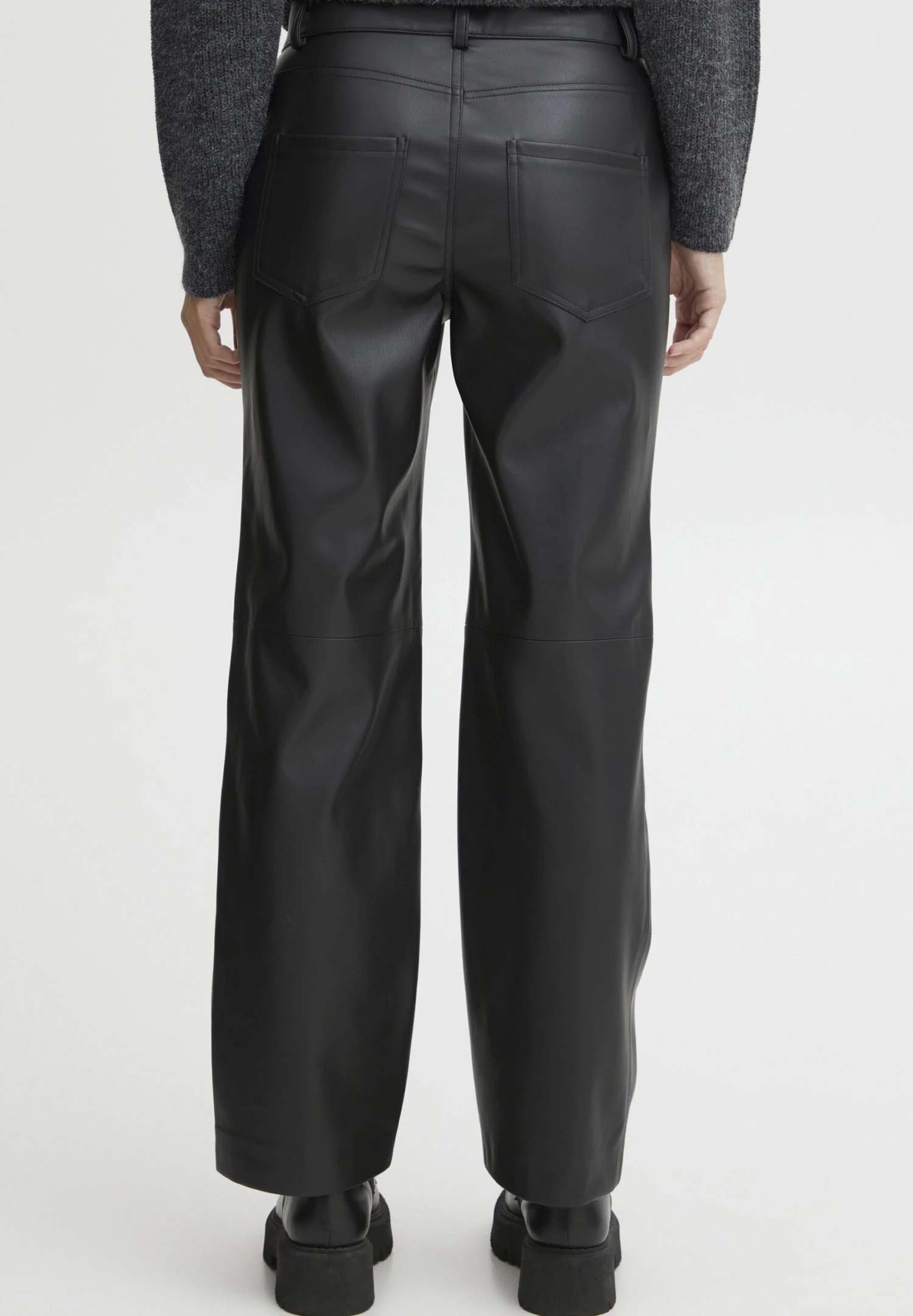 ICHI Ihsia - Broek - Black 3 ICHI Ihsia - Broek - Black - Afbeelding 3