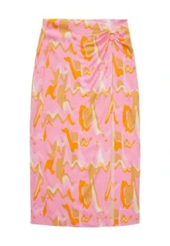 TOM TAILOR Denim A-Lijn Rok - Abstract Pink Print -Only Mode Winkel b7b6f8cb0e0e4f2f9c8443028bdeb87c