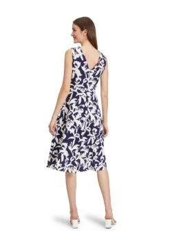 Vera Mont Mit Blumenprint - Jurk - Dark Blue White 13 Vera Mont Mit Blumenprint - Jurk - Dark Blue White -Only Mode Winkel b804b47a040c49df89665561920e0468