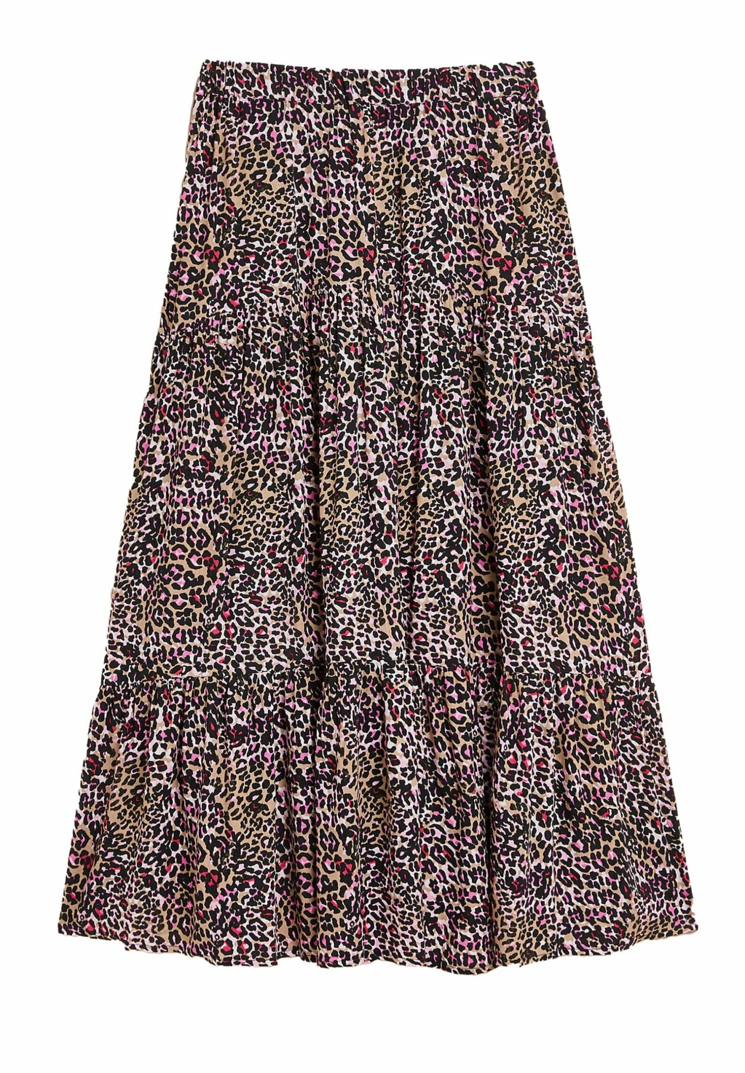 Marks & Spencer Animal Tired Midaxi - A-Lijn Rok - Natural Mix 4 Marks & Spencer Animal Tired Midaxi - A-Lijn Rok - Natural Mix - Afbeelding 4