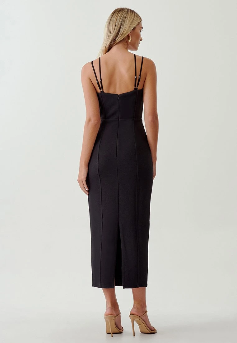 Ilona- Etui-Jurk - Black 3 Ilona- Etui-Jurk - Black - Afbeelding 3