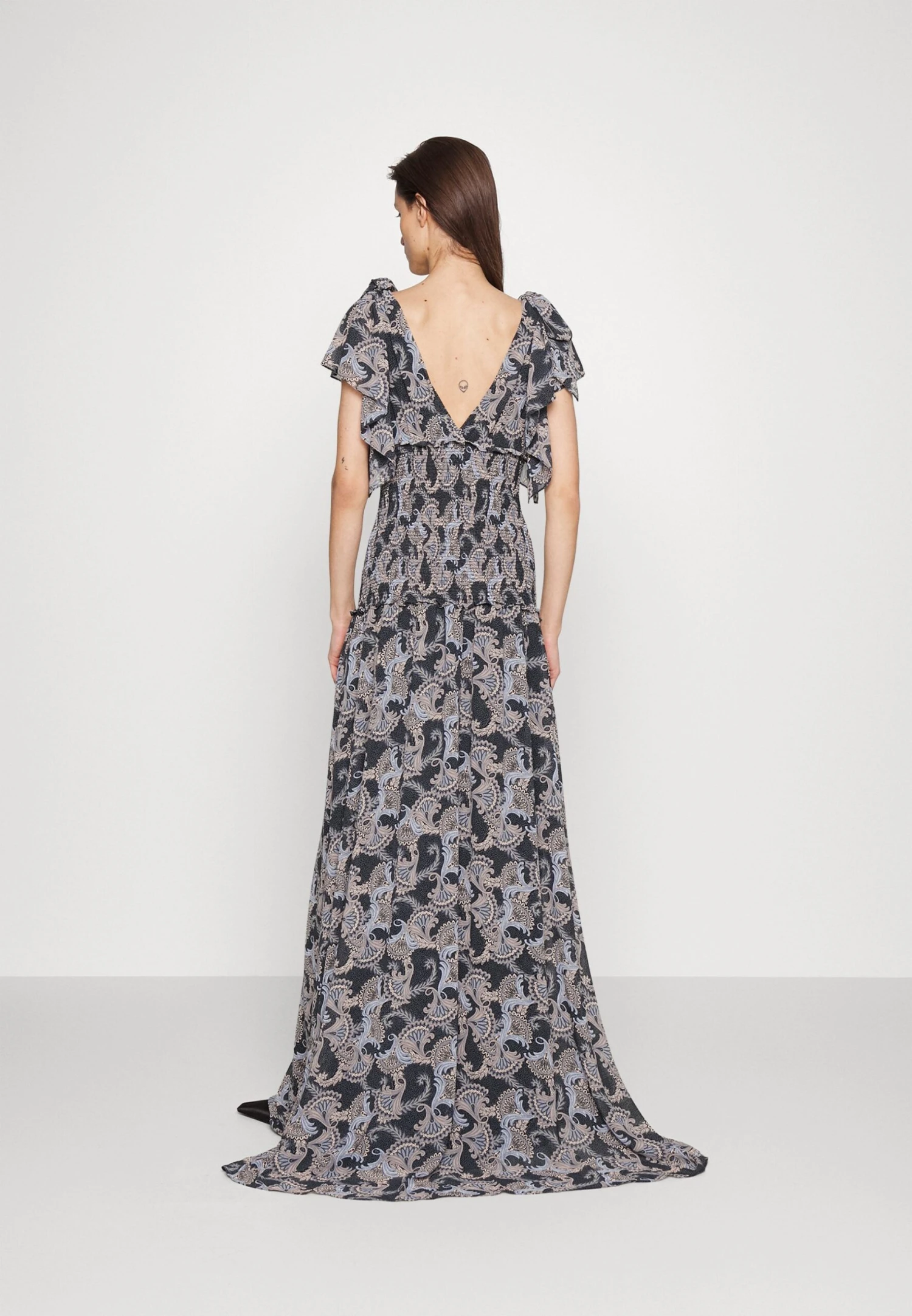 Cinq A Sept Kris Gown - Galajurk - Raven Multi 3 Cinq A Sept Kris Gown - Galajurk - Raven Multi - Afbeelding 3