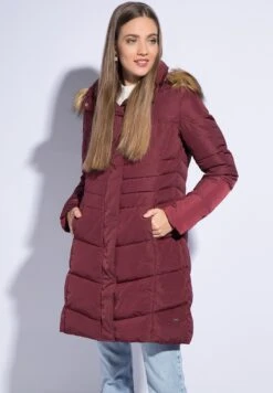 Winterjas - Dark Red -Only Mode Winkel b922038d9018422eae369ba326ae9b51