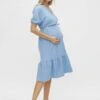 Mamalicious Mlasia Tess- Jerseyjurk - Bel Air Blue