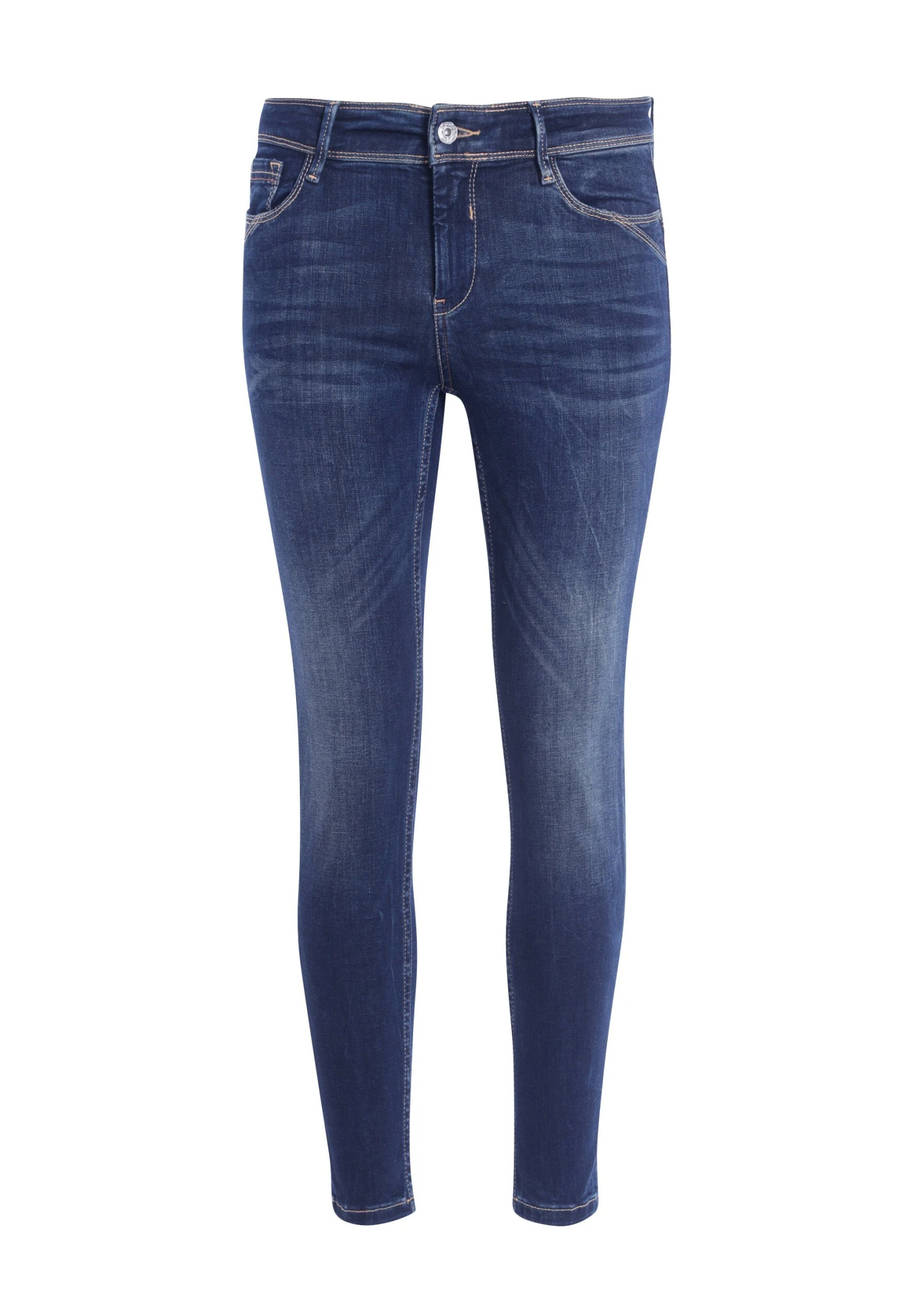 Schmale Push Up - Slim Fit Jeans - Denim Brut 5 Schmale Push Up - Slim Fit Jeans - Denim Brut - Afbeelding 5