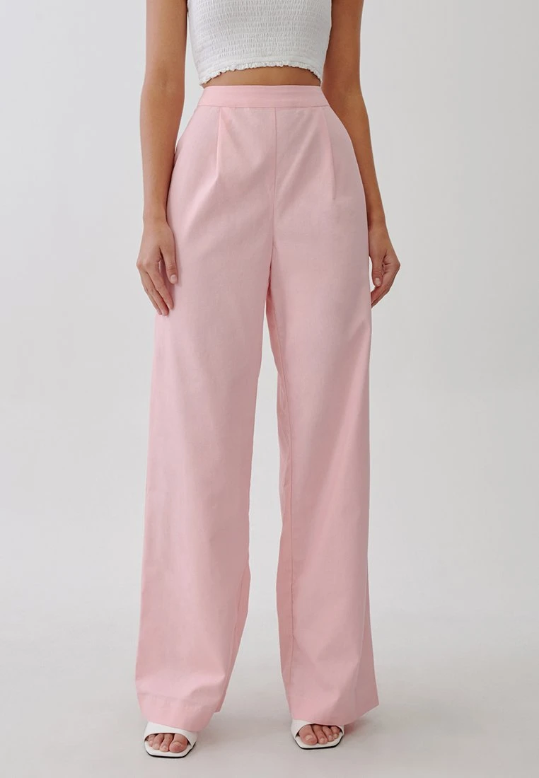 Tussah Drew- Broek - Pale Pink 1 Tussah Drew- Broek - Pale Pink