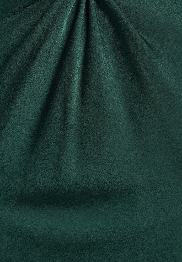 Calli Paislee Midi- Cocktailjurk - Emerald 6 Calli Paislee Midi- Cocktailjurk - Emerald - Afbeelding 6