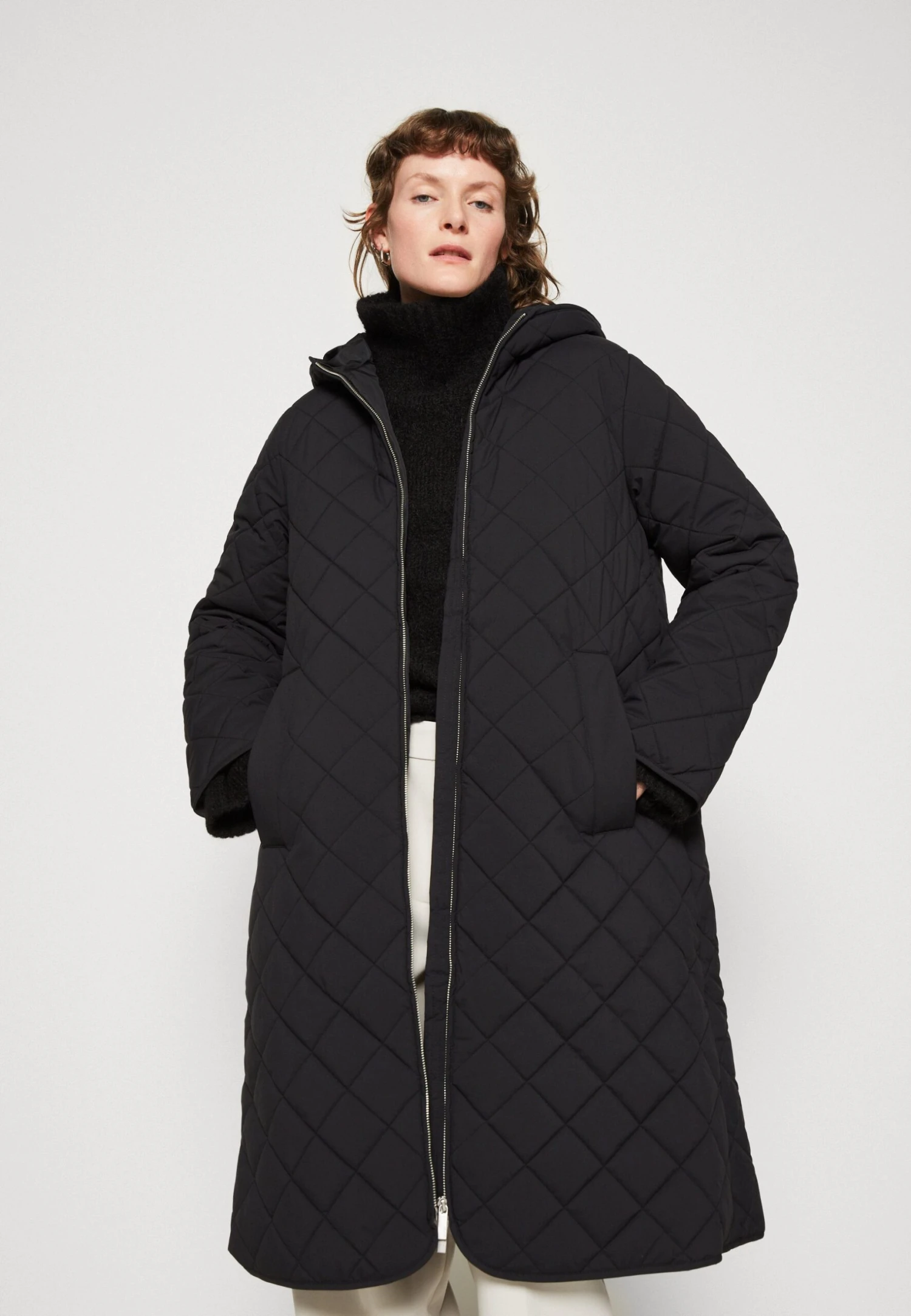 Selected Femme SlfnoryQuilted - Winterjas - Black 4 Selected Femme SlfnoryQuilted - Winterjas - Black - Afbeelding 4