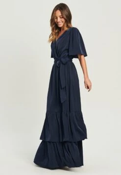 Tussah Ilaria - Maxi-Jurk - Navy Blue -Only Mode Winkel ba45086875d34c6eb574ea1c6bf84e4c
